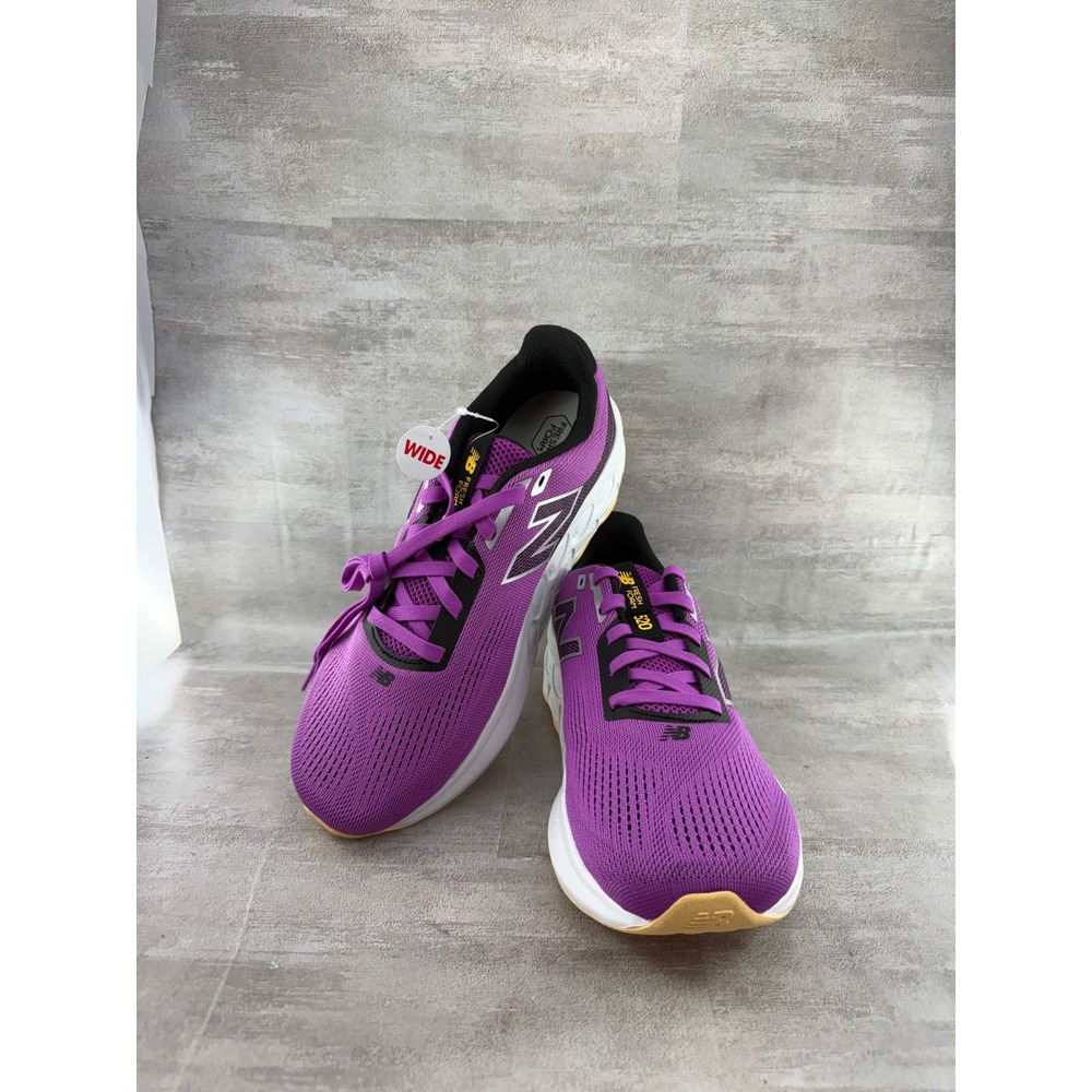 New Balance Fresh Foam 520 v9 Purple Running Shoes W520LP9 Wide Women Sz 9.5D